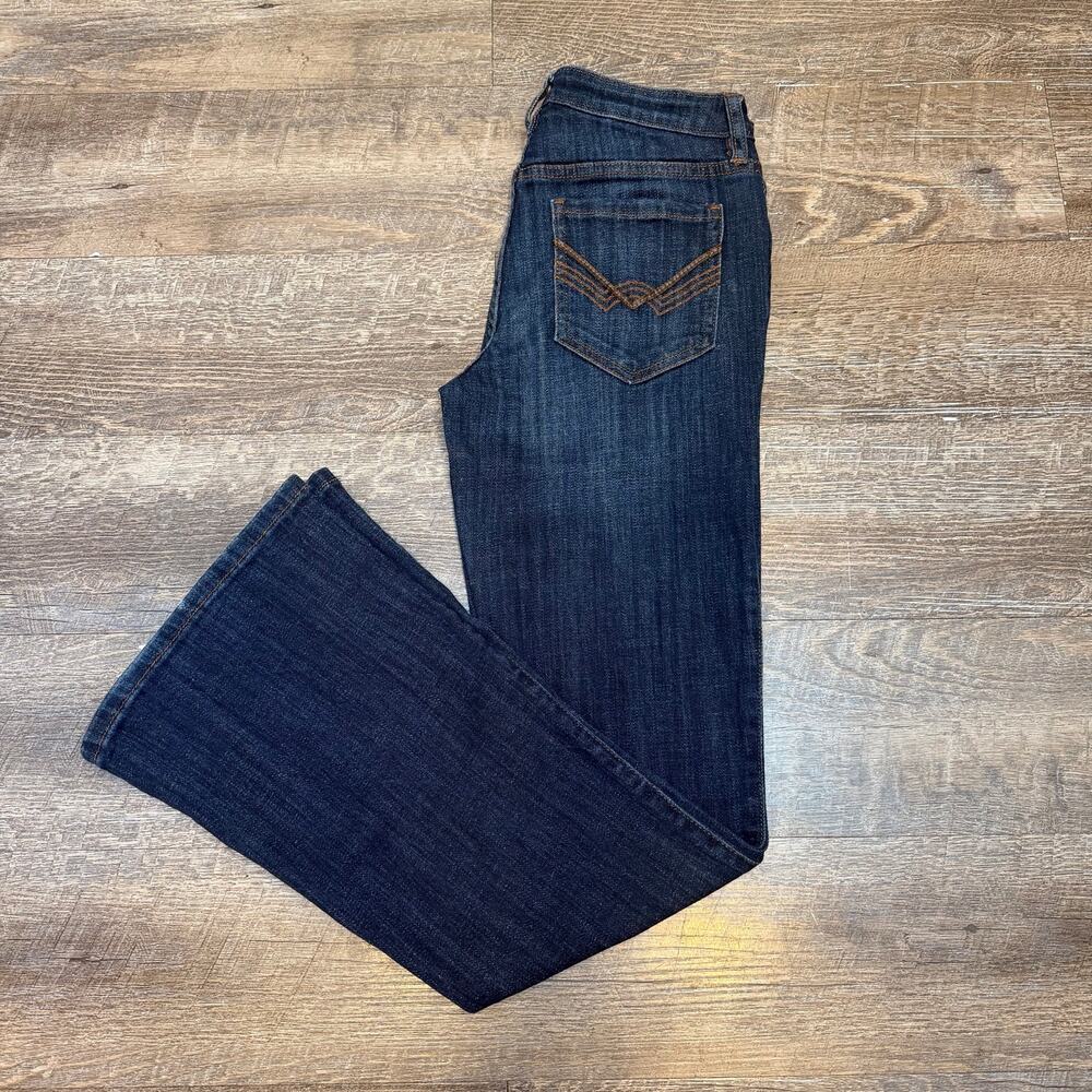 Idyllwind Fueled by Miranda Lambert Bootcut Jeans Womens Size 6 x 32 Dark Wash